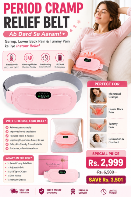Period Cramp Relief Belt