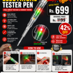 Dual Circuit Voltage & Current Tester