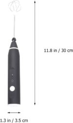 2 In 1 Rechargeable Coffee Beater and Egg Mixer and Milk Frother - Image 2