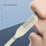 Portable Manual Nose Hair Trimmer Washable for Men and Women Waterproof Double Head Nose Hair Removal - Image 4