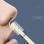 Portable Manual Nose Hair Trimmer Washable for Men and Women Waterproof Double Head Nose Hair Removal - Image 6